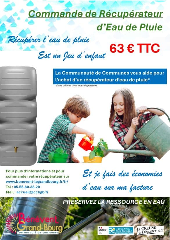 eau de pluie